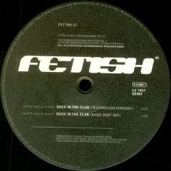 Pitfall - Pitfall - Back In The Club - Fetish