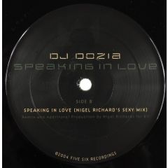 DJ Dozia - DJ Dozia - Speaking In Love - Five Six