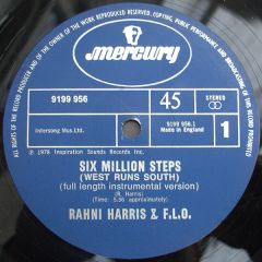 Rahni Harris & F.L.O - Rahni Harris & F.L.O - Six Million Steps - Mercury