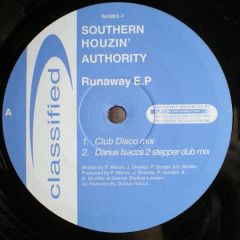 Southern Houzin Authority - Southern Houzin Authority - Runaway EP - Classified