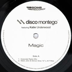 Disco Montego Featuring Katie Underwood - Magic - Bomb Records