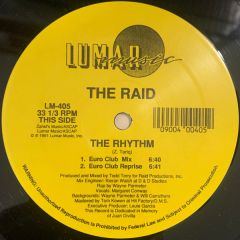 The Raid - The Raid - The Rhythm/Right On Time - Lumar Music