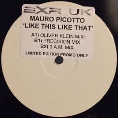 Mauro Picotto - Mauro Picotto - Like This Like That - VC Recordings