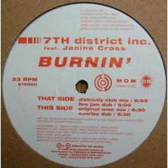 7th District Inc - 7th District Inc - Burnin - Ministryof Music