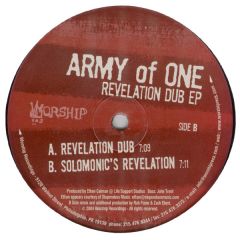 Army Of One - Army Of One - Revelation Dub EP - Worship