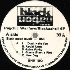 Psychic Warfare - Psychic Warfare - Blackazhell EP - Black Nation