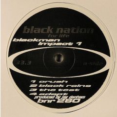 Blackman - Blackman - Impact 1 (Red Vinyl) - Black Nation Records