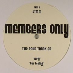 Members Only - Members Only - The Four Track EP (White Vinyl) - JTM