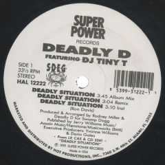 Deadly D - Deadly D - Deadly Situation - Super Power