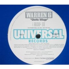 Warren G  - Warren G  - Ghetto Village - Universal