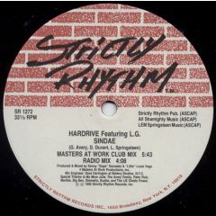 Hardrive Featuring Lg - Hardrive Featuring Lg - Sindae - Strictly Rhythm