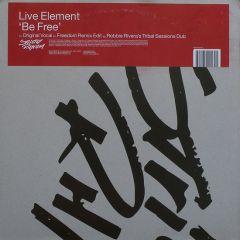 Live Element  - Live Element  - Be Free - Strictly Rhythm