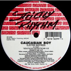 Caucasian Boy - Caucasian Boy - Goin' Clear / Electric Mistress - Strictly Rhythm