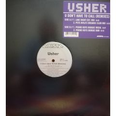 Usher - Usher - U Don't Have To Call (Remixes) - Arista