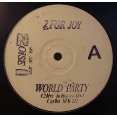 2 For Joy - 2 For Joy - World Party - Noise Records