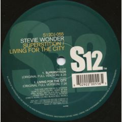 Stevie Wonder - Stevie Wonder - Superstition / Living For The City - S12