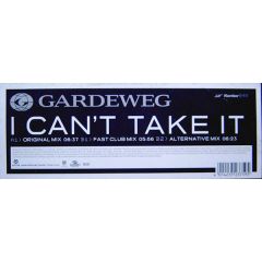 Gardeweg - Gardeweg - I Can't Take It - Kontor