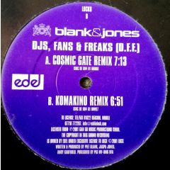 Blank & Jones - Djs, Fans & Freaks (Remixes) - Edel