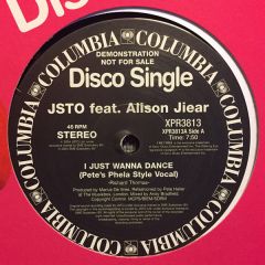 Jsto Ft Alison Jiear - Jsto Ft Alison Jiear - I Just Wanna Dance (Disc 3) (Remix) - Columbia