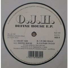 DJH - DJH - Define House EP - Ruff Definition Record