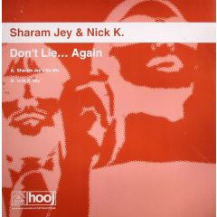 Sharam Jey & Nick K. - Sharam Jey & Nick K. - Don't Lie Again 2002 - Hooj Choons