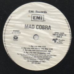 Mad Cobra - Mad Cobra - Big Long John - EMI
