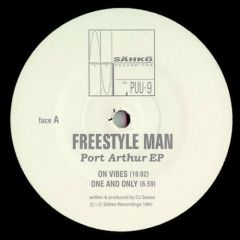 Freestyle Man - Freestyle Man - Port Arthur EP - Sahko