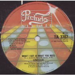 Unique - Unique - What I Got Is What You Need - Prelude