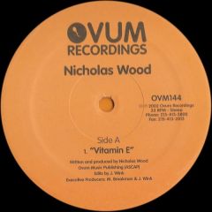 Nicholas Wood - Nicholas Wood - Vitamin E - Ovum