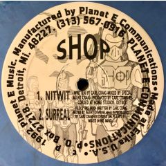 Shop / Innerzone Orchestra - Shop / Innerzone Orchestra - Untitled (Light Blue Vinyl) - Planet E