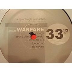 DJ Rectangle - DJ Rectangle - Analog Warfare - Its a War Out There Records