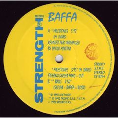 Max Baffa - Max Baffa - Milestones - Strength Records