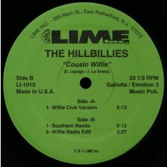 The Hillbillies - The Hillbillies - Cousin Willie - Lime Inc.