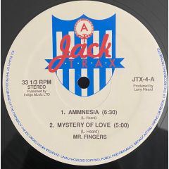 Mr Fingers - Mr Fingers - Ammnesia EP - Jack Trax