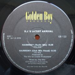 Rj's Latest Arrival - Rj's Latest Arrival - Harmony - Golden Boy