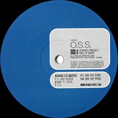 O.S.S. - O.S.S. - Athen's Project - N.E.M. (Nothing Else Matters) Records