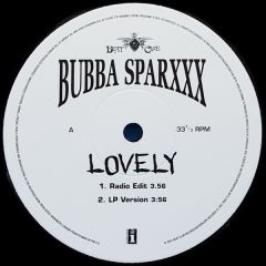 Bubba Sparxxx - Bubba Sparxxx - Lovely - Beatclub Records