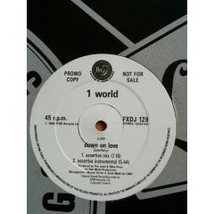 1 World - 1 World - Down On Love - Ffrr