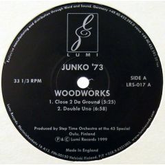 Junko '73 - Junko '73 - Woodworks - Lumi Records