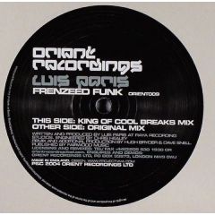 Luis Paris - Luis Paris - Frenzeed Funk - Orient Recordings