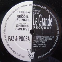 Paz & Pooba - Paz & Pooba - The Liquid Art E.P. - Le Grande Records