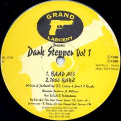 Grand Larceny - Grand Larceny - Dark Stepper Vol 1 - Grand Larceny