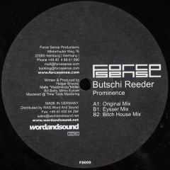 Butschi Reeder - Butschi Reeder - Prominence - Force Sense