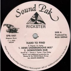 Rickster - Rickster - Hard To Find - Sound Pak