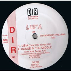 D-House - D-House - Lisa EP - D-Invasion