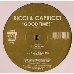 Ricci & Capricci - Ricci & Capricci - Good Times - Sound Division