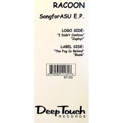 Racoon - Racoon - Song For Asu E.P - Deep Touch