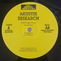 Akustik Research - Akustik Research - Original Silencer - Vinyl Addiction