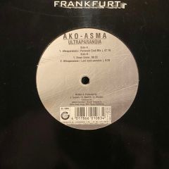 Ako-Asma - Ako-Asma - Ultraparanoia - Silvereye Production Frankfurt