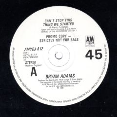 Bryan Adams - Bryan Adams - Can't Stop This Thing We Started - A&M Records
